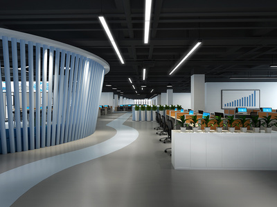 2000平米现代简约家装 融合理性设计与制服美学的空间演绎